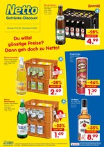 Netto Getränke-Markt Prospekt "Du willst günstige Preise? Dann geh doch zu Netto!", 2 Seiten, für Bad Lippspringe, 27.01.2020 - 01.02.2020 Netto Getränke-Markt Prospekt "Du willst günstige Preise? Dann geh doch zu Netto!", 2 Seiten, für Bad Lippspringe, 27.01.2020 - 01.02.2020
