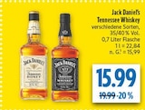 Tennessee Whiskey Angebote von Jack Daniel's bei diska Hof für 15,99 €
