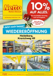 Netto Marken-Discount Prospekt für Eppelheim: "Wiedereröffnung - 10% AUF ALLES.", 6 Seiten, 04.02.2025 - 08.02.2025