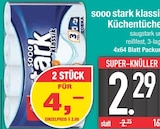 E center - sooo stark klassik Küchentücher Angebot im Prospekt sooo stark klassik Küchentücher bei E center im Prospekt "" für 2,29 €