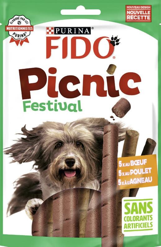 Friandises pour chien Picnic Festival Bœuf Poulet Agneau Fido