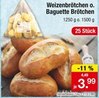 Weizenbrötchen oder Baguette Brötchen Angebote bei Zimmermann Wolfsburg für 3,99 €