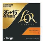 Cafe Espresso - L'OR en promo chez Hyper U Liévin à 8,95 €