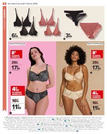 Promo Brassière Femme dans le catalogue Carrefour du moment à la page 8