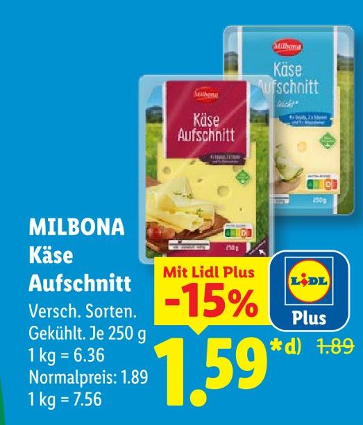 Käse Aufschnitt