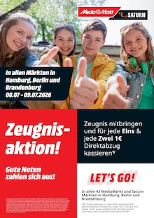 Aktueller MediaMarkt Saturn Prospekt für Forst (Lausitz) und Ungebung, Seite zum blättern MediaMarkt Saturn Prospekt Zeugnisaktion! mit Seite in Forst (Lausitz) und Umgebung