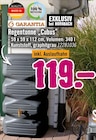 Regentonne "Cubus" im Angebot bei Hornbach in St. Ingbert Regentonne "Cubus" Angebote von GARANTIA bei Hornbach St. Ingbert für 119,00 €