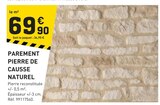 Promo Parement Pierre de Causse Naturel à 69,90 € dans le catalogue Tout Faire à Grandpré