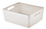 Panier effet lin en promo chez B&M Panier effet lin dans le catalogue B&M