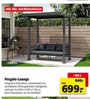 Hagebaumarkt Kelheim - Pergola-Lounge Angebot im Prospekt Pergola-Lounge bei Hagebaumarkt im Kelheim Prospekt für 699,00 €