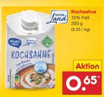 Aktuelles Kochsahne Angebot bei Netto Marken-Discount in Mannheim ab 0,65 €