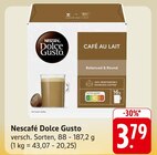 Café Au Lait im Angebot bei E center in Hanau Café Au Lait Angebote von Nescafé Dolce Gusto bei E center Hanau für 3,79 €