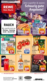 Rindfleisch im REWE Prospekt in Unna Aktueller REWE Prospekt mit Rindfleisch, "Dein Markt", Seite 1