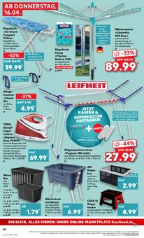 Wäschespinne im aktuellen Kaufland Prospekt (Heidelberg) Wäschespinne im Kaufland Prospekt "Aktuelle Angebote" mit 56 Seiten (Heidelberg)