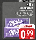 EDEKA - Schokolade Angebot im Prospekt Schokolade bei EDEKA im Prospekt "" für 0,99 €