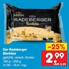 Bierkäse im Angebot bei Netto Marken-Discount in Forst Bierkäse Angebote von Der Radeberger bei Netto Marken-Discount Forst für 2,99 €