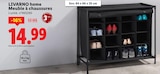 Meuble à chaussures - LIVARNO home - Lidl à Champigny-sur-Marne Meuble à chaussures - LIVARNO home en promo chez Lidl Champigny-sur-Marne à 14,99 €