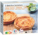 Promo 2 quiches lorraines à 3,49 € dans le catalogue Picard à Tain-l'Hermitage