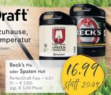 Pils Angebote von Beck's bei Getränkeland Rostock für 16,99 €