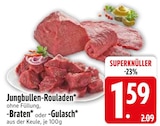 Aktuelle Rindfleisch Angebote bei EDEKA in Augsburg Aktuelles Jungbullen-Rouladen Angebot bei EDEKA in Augsburg ab 1,59 €