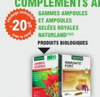 -20% avantage immédiat avec la carte Gamme ampoules et ampoules gelées royales Naturland à E.Leclerc dans Pineuilh