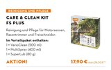 CARE & CLEAN KIT FS PLUS bei STIHL im Firrel Prospekt für 17,90 €