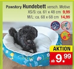 Hundebett von Pawstory für 9,99 € bei Zimmermann im Angebot Hundebett von Pawstory im aktuellen Zimmermann Prospekt