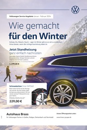 Aktueller Volkswagen Werkstatt & Auto Prospekt für Rodgau: Wie gemacht für den Winter mit 1} Seite, 01.01.2024 - 29.02.2024