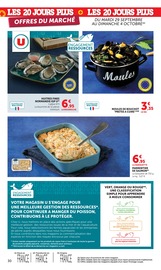 Promos Huîtres dans le catalogue "SUPER U" de Super U Huîtres en promo dans le catalogue Super U à la page 30