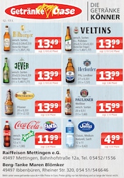 Aktueller Getränke Oase Prospekt mit Coca Cola, "Aktuelle Angebote", Seite 1