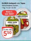 Aktuelle Oliven Angebote bei GLOBUS in Jena Aktuelles Antipasti Angebot bei GLOBUS in Jena ab 5,50 €
