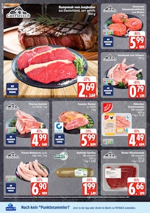 Fleisch im aktuellen EDEKA Prospekt (Rostock) Fleisch im EDEKA Prospekt "Top Angebote" mit 30 Seiten (Rostock)