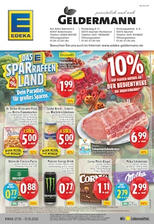 EDEKA Prospekt der Woche "Aktuelle Angebote" Seite 1, 27.10.2025 bis 31.10.2025 für Aachen Aktueller EDEKA Prospekt "Aktuelle Angebote" Seite 1 von 24 Seiten für Aachen