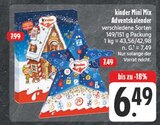 EDEKA Dachsbach - Mini Mix Adventskalender Haus Angebot im Prospekt Mini Mix Adventskalender Haus bei EDEKA im Dachsbach Prospekt für 6,49 €