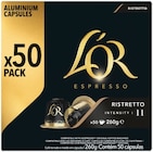 Capsules  Espresso - L'OR en promo chez Lidl Douai à 5,15 €