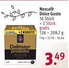 Dolce Gusto Angebot im Rossmann Prospekt Dolce Gusto im Rossmann Prospekt zum Preis von 3,49 €