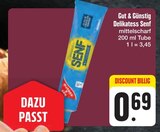 E center Rödental - Delikatess Senf mittelscharf Angebot im Prospekt Delikatess Senf mittelscharf bei E center im Rödental Prospekt für 0,69 €