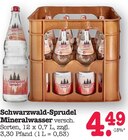 Aktuelles Schwarzwald-Sprudel Mineralwasser Angebot bei E center in Mannheim ab 4,49 €