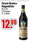 Magenbitter im Angebot bei Trinkgut in Ingolstadt Magenbitter Angebote von Fernet-Branca bei Trinkgut Ingolstadt für 12,99 €