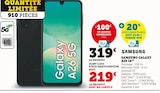 Galaxy A26 5G - Samsung - Hyper U à Lille Galaxy A26 5G - Samsung en promo chez Hyper U Lille à 219,00 €