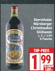 Nürnberger Christkindles Glühwein von Sterntaler für 1,99 € bei EDEKA im Angebot Nürnberger Christkindles Glühwein von Sterntaler im aktuellen EDEKA Prospekt