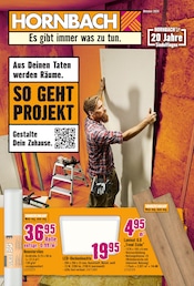 Aktueller Hornbach Prospekt mit Laminat, "Aus Deinen Taten werden Räume.", Seite 1