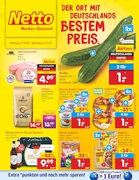 Bier Angebot im aktuellen Netto Marken-Discount Prospekt auf Seite 1