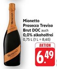 Prosecco Treviso Brut DOC Angebote von Mionetto bei EDEKA Singen für 6,49 €