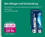 mea - meine apotheke - MometaHEXAL Heuschnupfenspray Angebot im Prospekt MometaHEXAL Heuschnupfenspray bei mea - meine apotheke im Prospekt "" für 15,65 €
