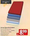 Aktuelles Lena Sund Jersey-Spannbettlaken Angebot bei famila Nordost in Lübeck ab 10,99 €