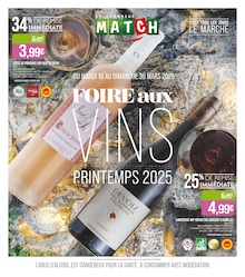 Prospectus Supermarchés Match à Dunkerque "FOIRE AU VINS PRINTEMPS 2025", 12 pages, 18/03/2025 - 30/03/2025