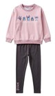Ensemble sweatshirt + legging fille - DISNEY dans le catalogue Carrefour