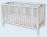 Lit pliant à barreaux 60x120cm - WEBABY en promo chez Hyper U Périgueux à 99,90 €