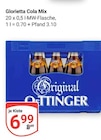 Glorietta Cola Mix Angebote von Oettinger bei GLOBUS Rüsselsheim für 6,99 €